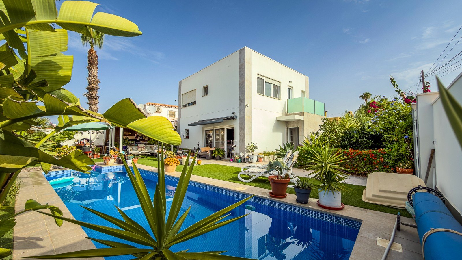 Villa i Torrevieja, Alicante, Spanien 2 sovrum, 130 kvm. Nr. 194580
