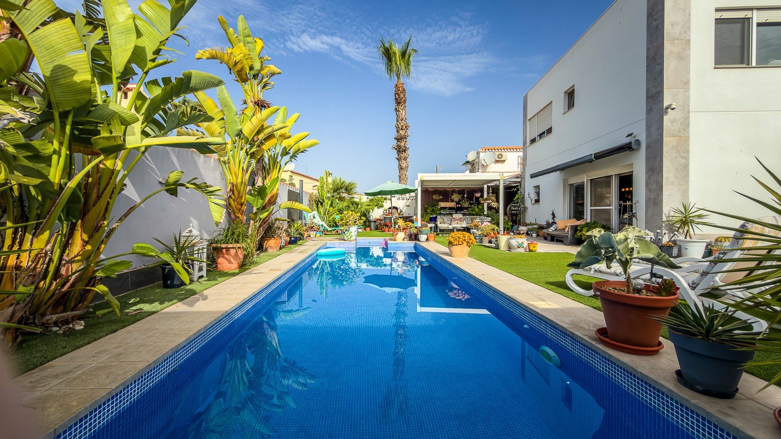 Villa i Torrevieja, Alicante, Spanien 2 sovrum, 130 kvm. Nr. 194580
