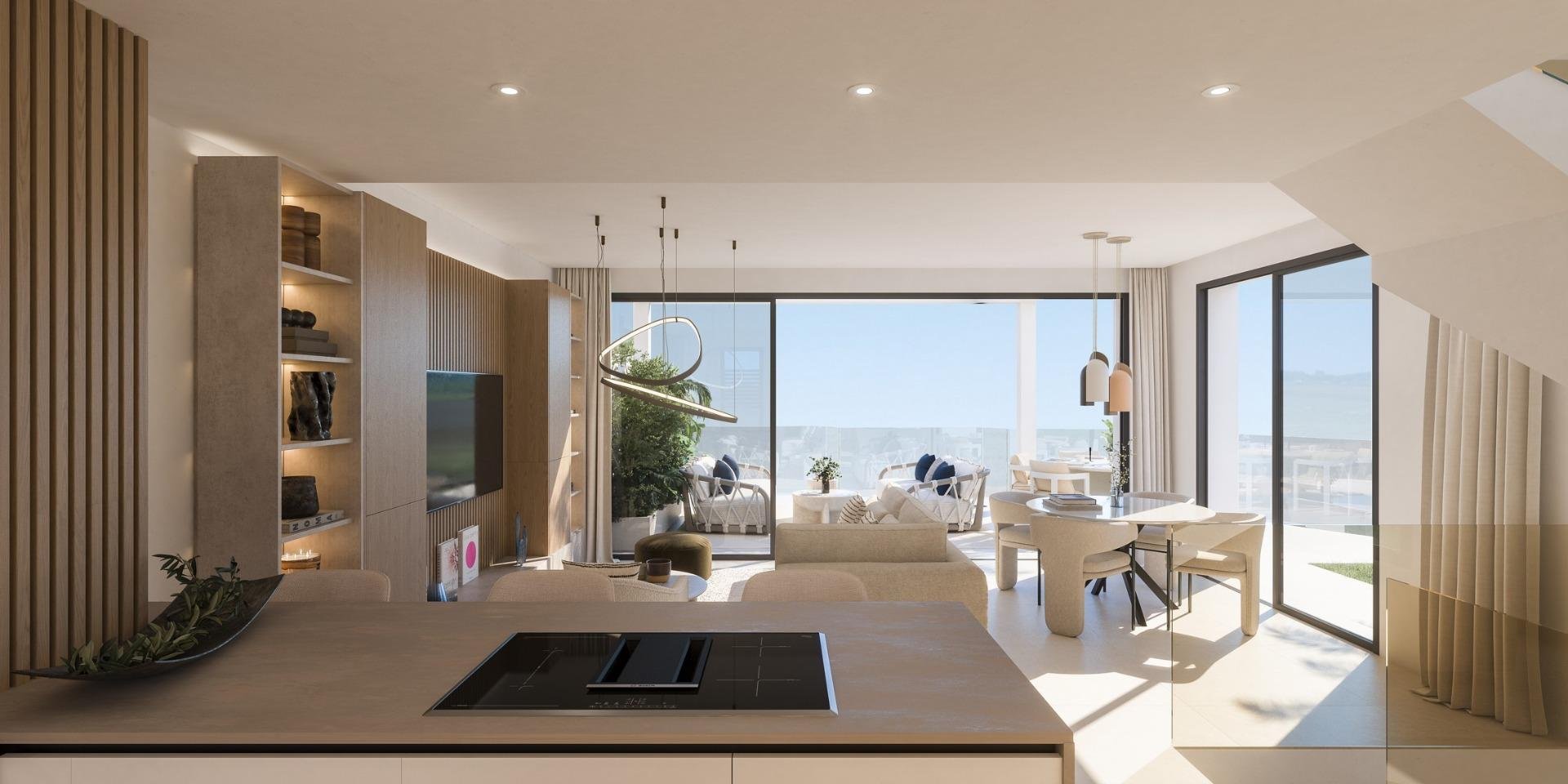 Villa i Mijas, Malaga, Spanien 3 sovrum, 148 kvm. Nr. 169846