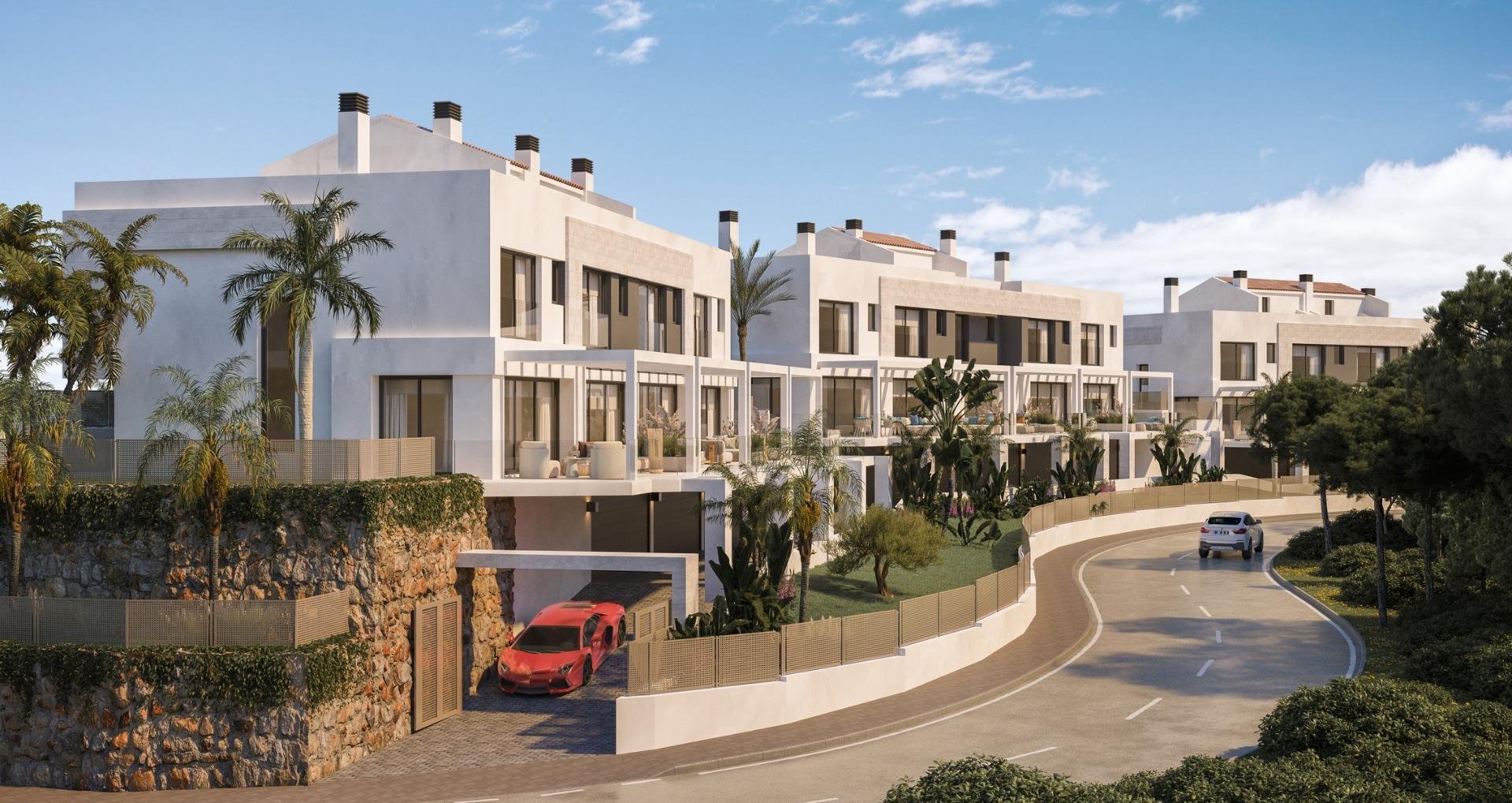 Villa i Mijas, Malaga, Spanien 3 sovrum, 148 kvm. Nr. 169846