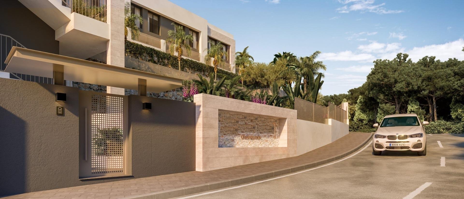 Villa i Mijas, Malaga, Spanien 3 sovrum, 148 kvm. Nr. 169846