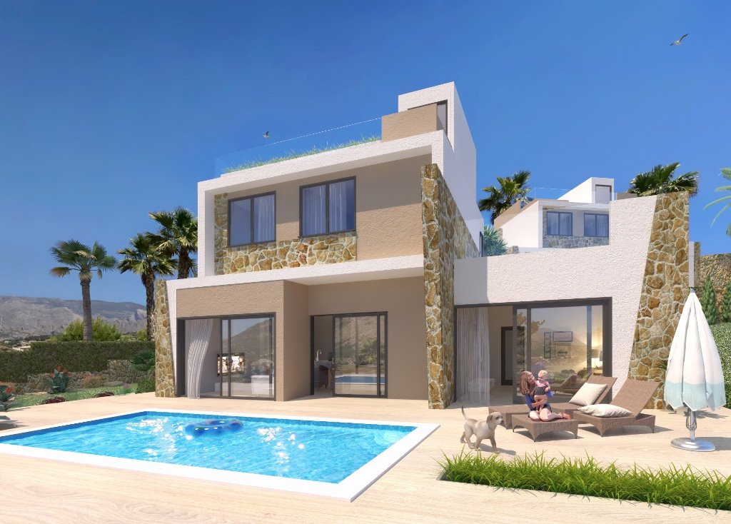 Villa in Benidorm, Alicante, Spanien 3 Schlafzimmer, 137 m2 Nr. 144780