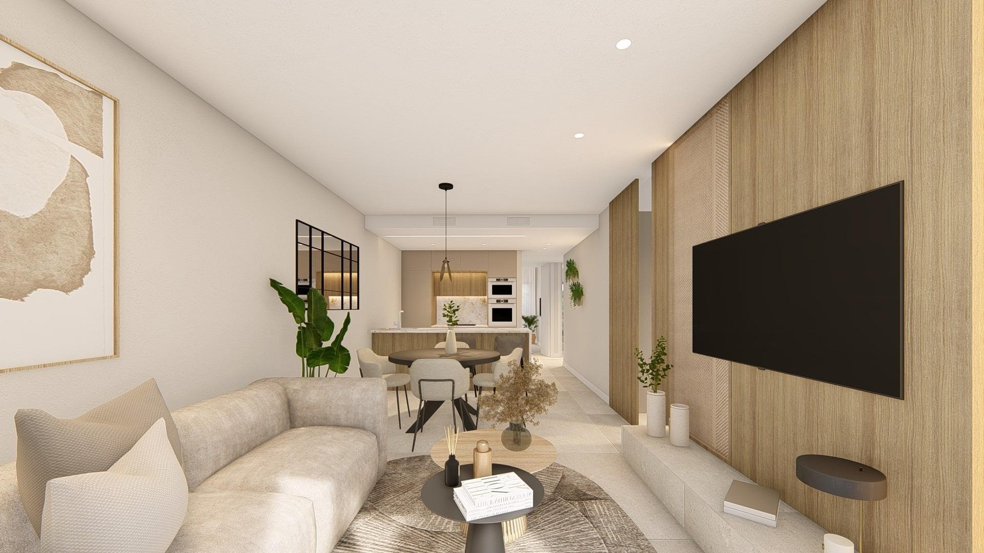 Apartment in Murcia, Spain 3 bedrooms, 85 sq.m. No. 196412