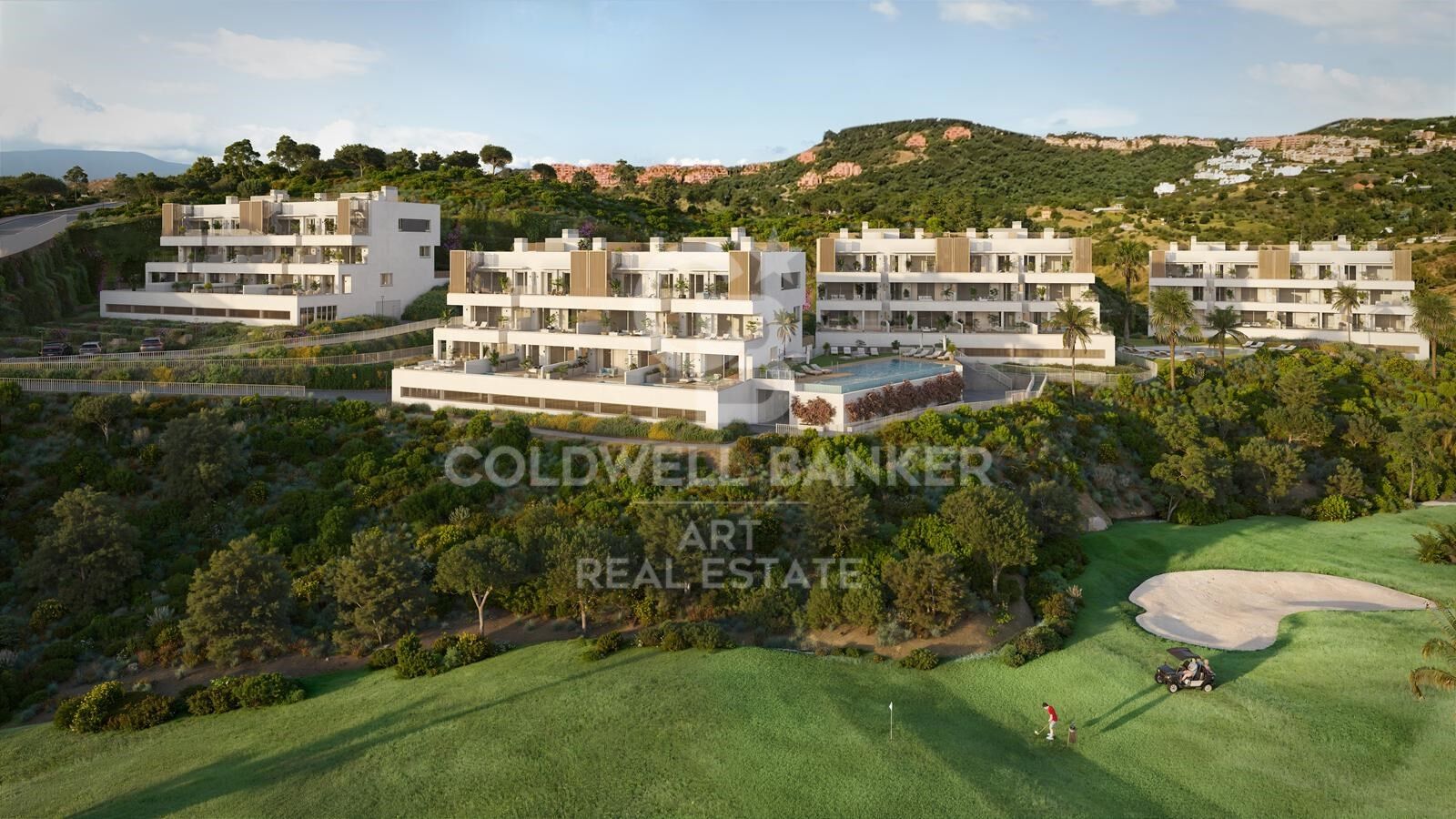 Lägenhet i Mijas, Malaga, Spanien 3 sovrum, 201 kvm. Nr. 157678
