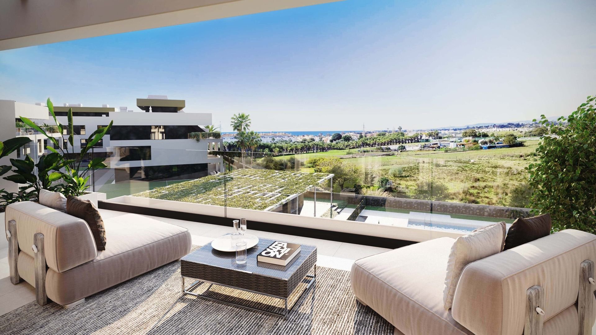 Duplex in Symphony Suites, Cancelada, Malaga, Spagna 3 camere da letto, 94 mq. N° 64274