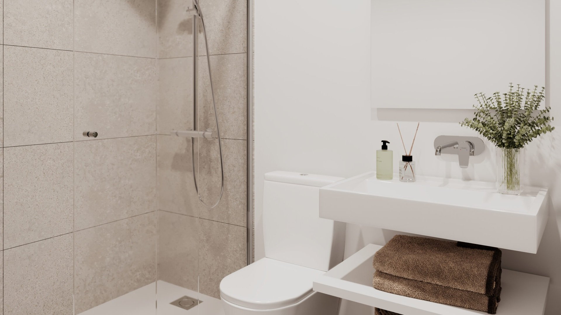 Duplex in Symphony Suites, Cancelada, Malaga, Spagna 3 camere da letto, 94 mq. N° 64274