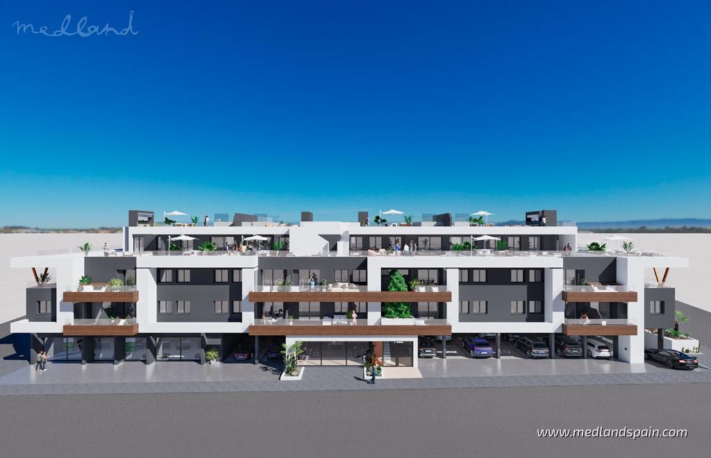 Appartamento a Benijofar, Alicante, Spagna 2 camere da letto, 61 mq. N° 105130