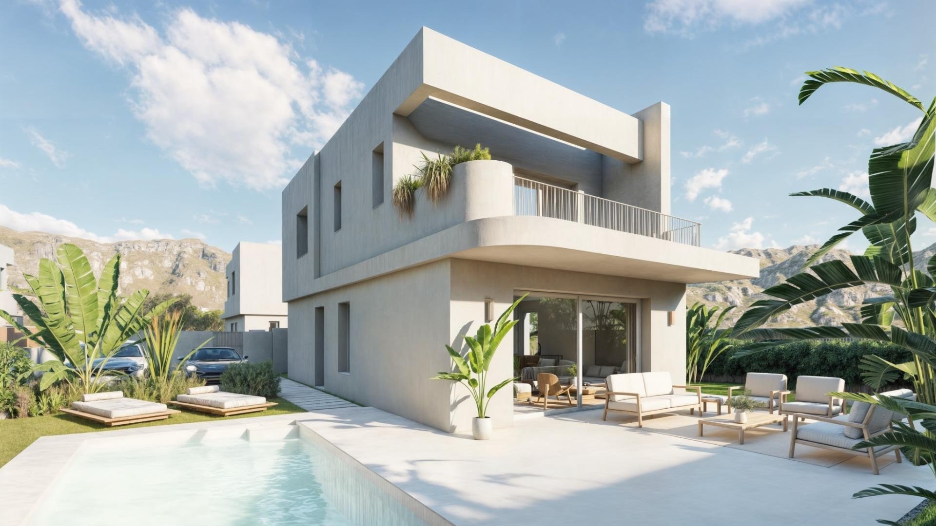 Huvila San Juan, Alicante, Espanja 4 makuuhuonetta, 190 m2 No. 180858