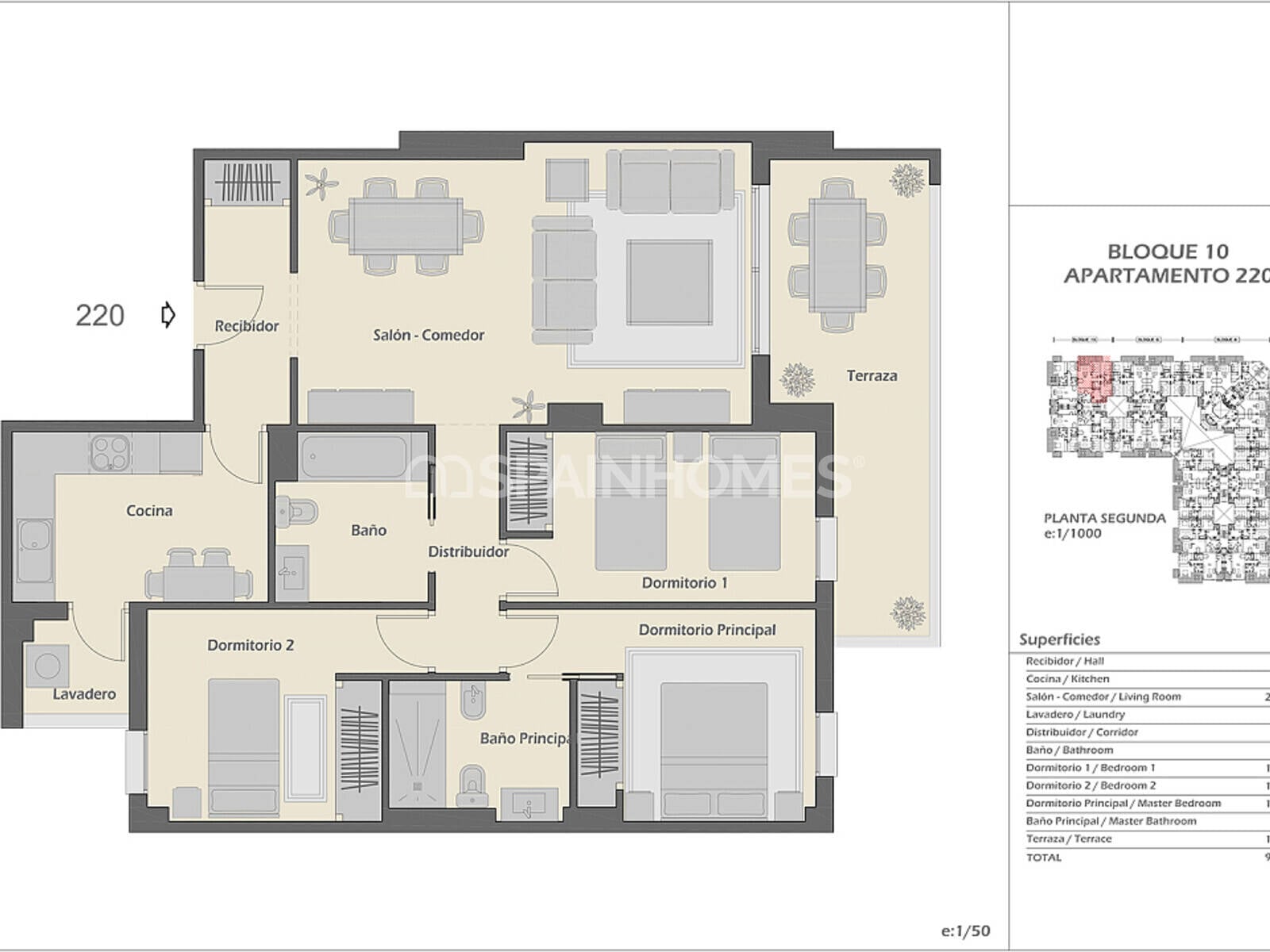 Dzīvoklis Marbella, Malaga, Spānijā 3 istabas, 100 m2 Nr. 191623