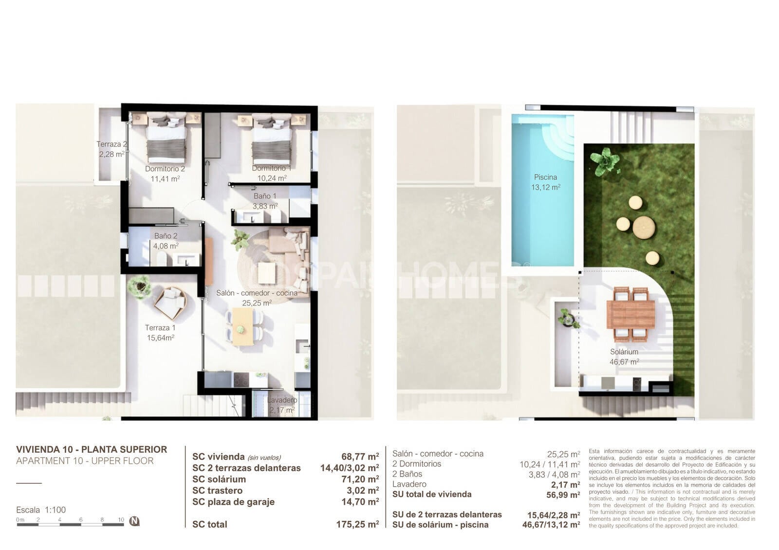 Lägenhet i San Pedro del Pinatar, Murcia, Spanien 3 sovrum, 86 kvm. Nr. 146810