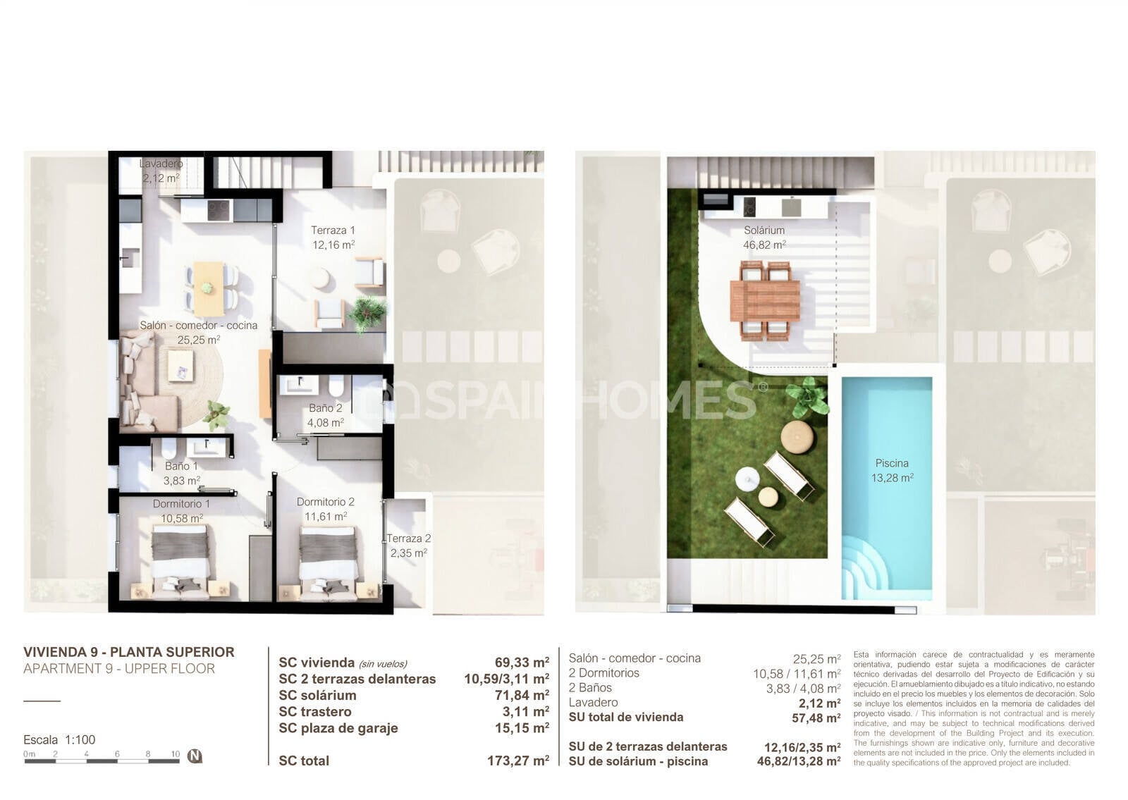Lägenhet i San Pedro del Pinatar, Murcia, Spanien 3 sovrum, 86 kvm. Nr. 146810