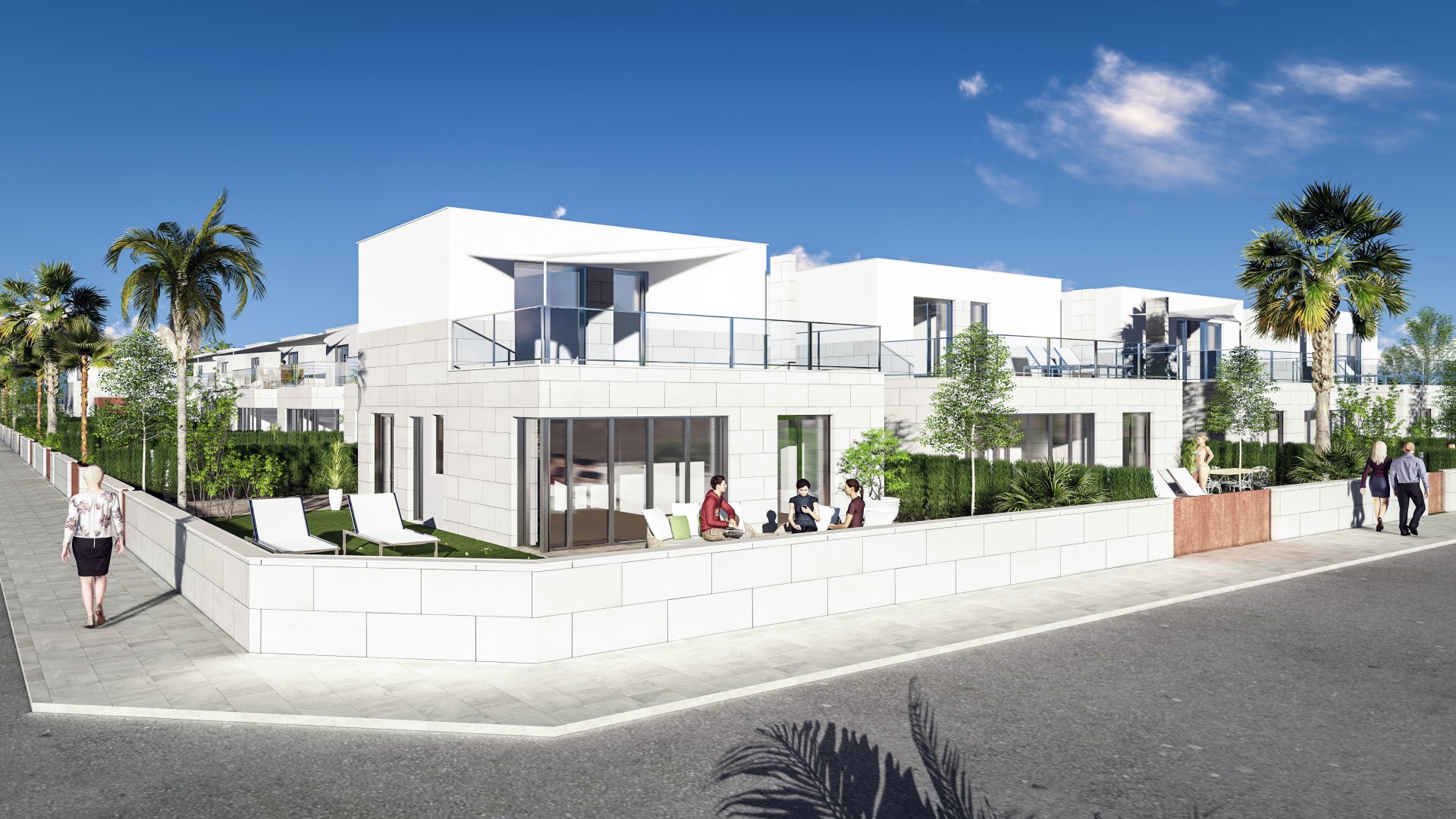 Villa a Los Alcazares, Murcia, Spagna 3 camere da letto, 106 mq. N° 110588