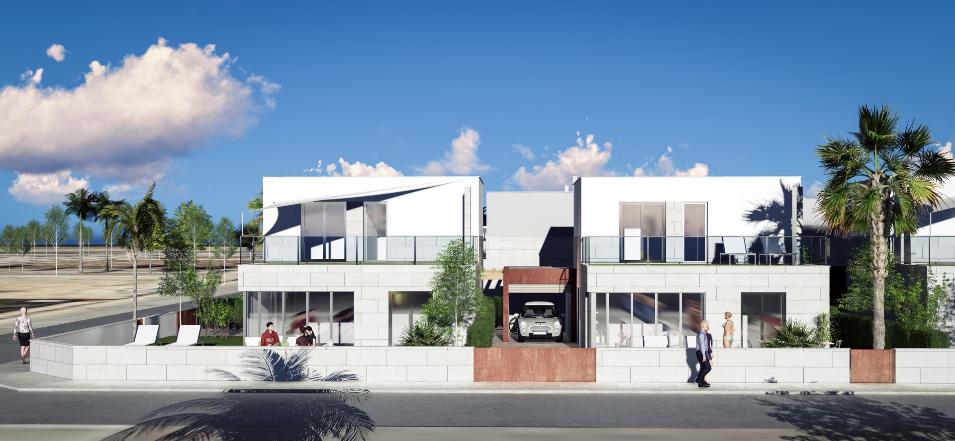 Villa a Los Alcazares, Murcia, Spagna 3 camere da letto, 106 mq. N° 110588