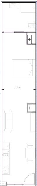 Dzīvoklis Valencia, Spānijā 1 istaba, 52 m2 Nr. 178672