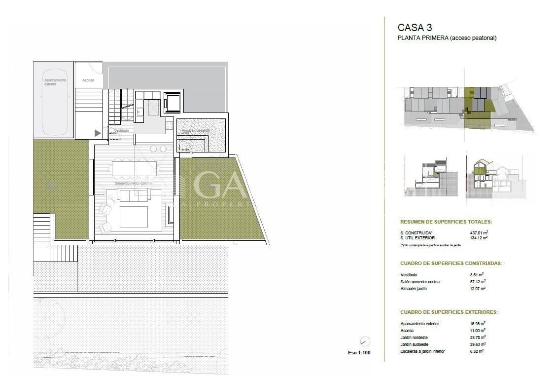 Villa i Principado De Andorra (Ninguna Poblacion Tiene C.P.), Lleida, Spanien 5 sovrum, 437 kvm. Nr. 178671
