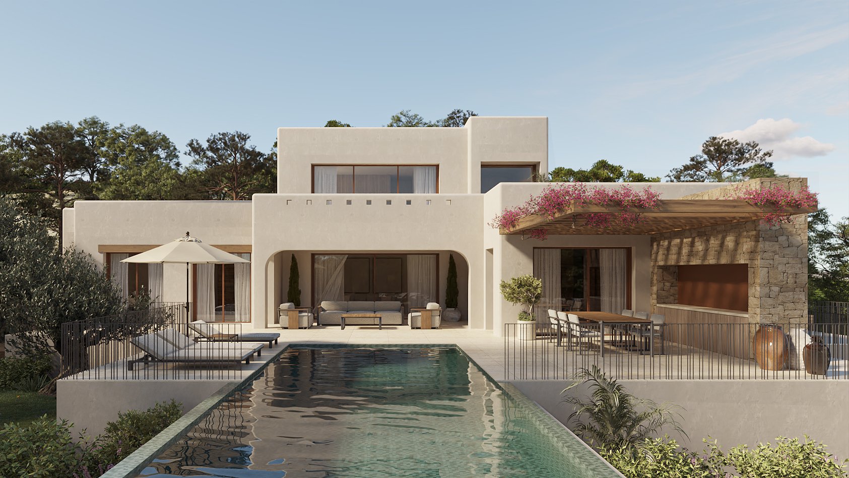 Villa en Benissa, Alicante, España 3 dormitorios, 545 m2 No. 164150