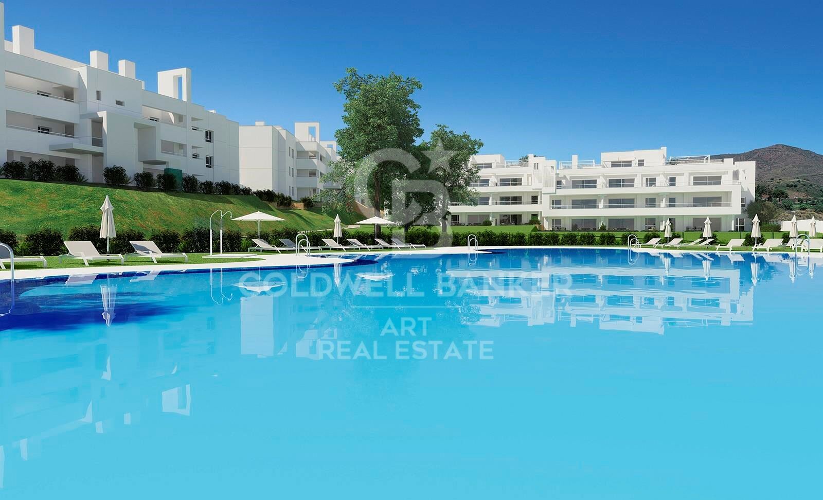 Lägenhet i Mijas, Malaga, Spanien 3 sovrum, 107 kvm. Nr. 159931