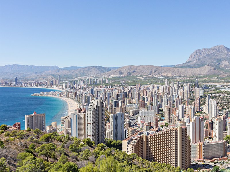 Wohnung in Benidorm, Alicante, Spanien 1 Schlafzimmer, 82 m2 Nr. 180226