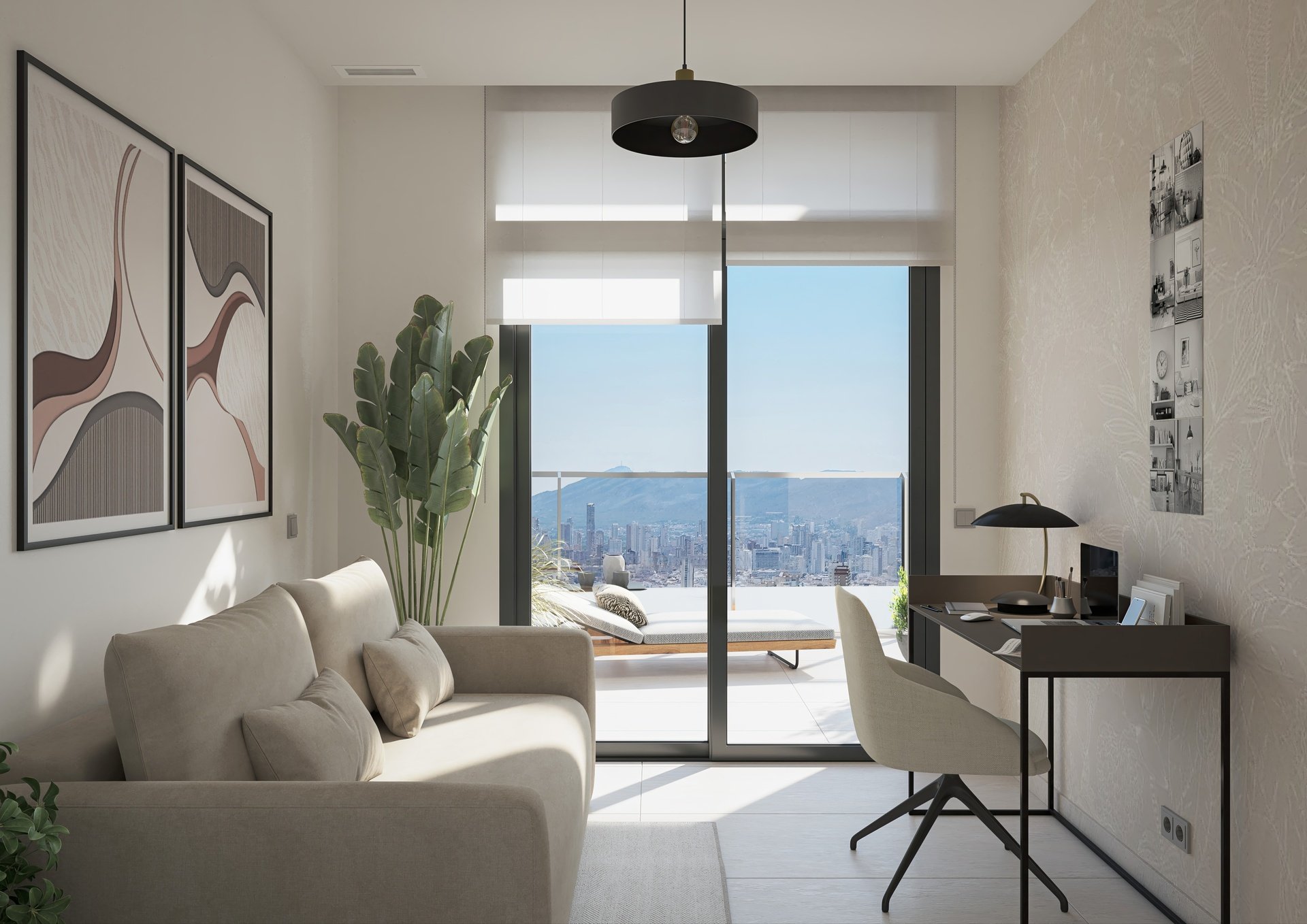 Wohnung in Benidorm, Alicante, Spanien 1 Schlafzimmer, 82 m2 Nr. 180226