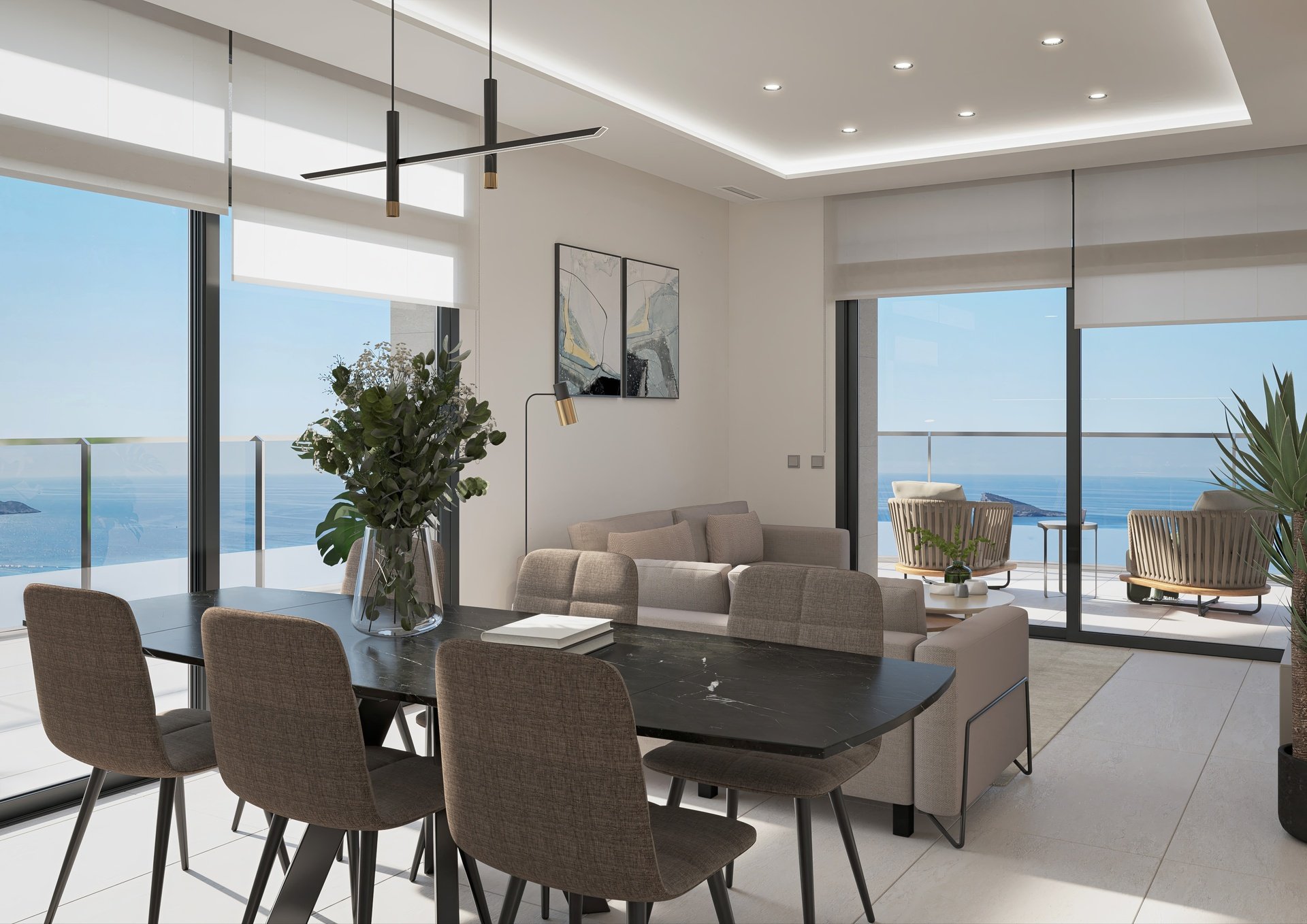 Wohnung in Benidorm, Alicante, Spanien 1 Schlafzimmer, 82 m2 Nr. 180226