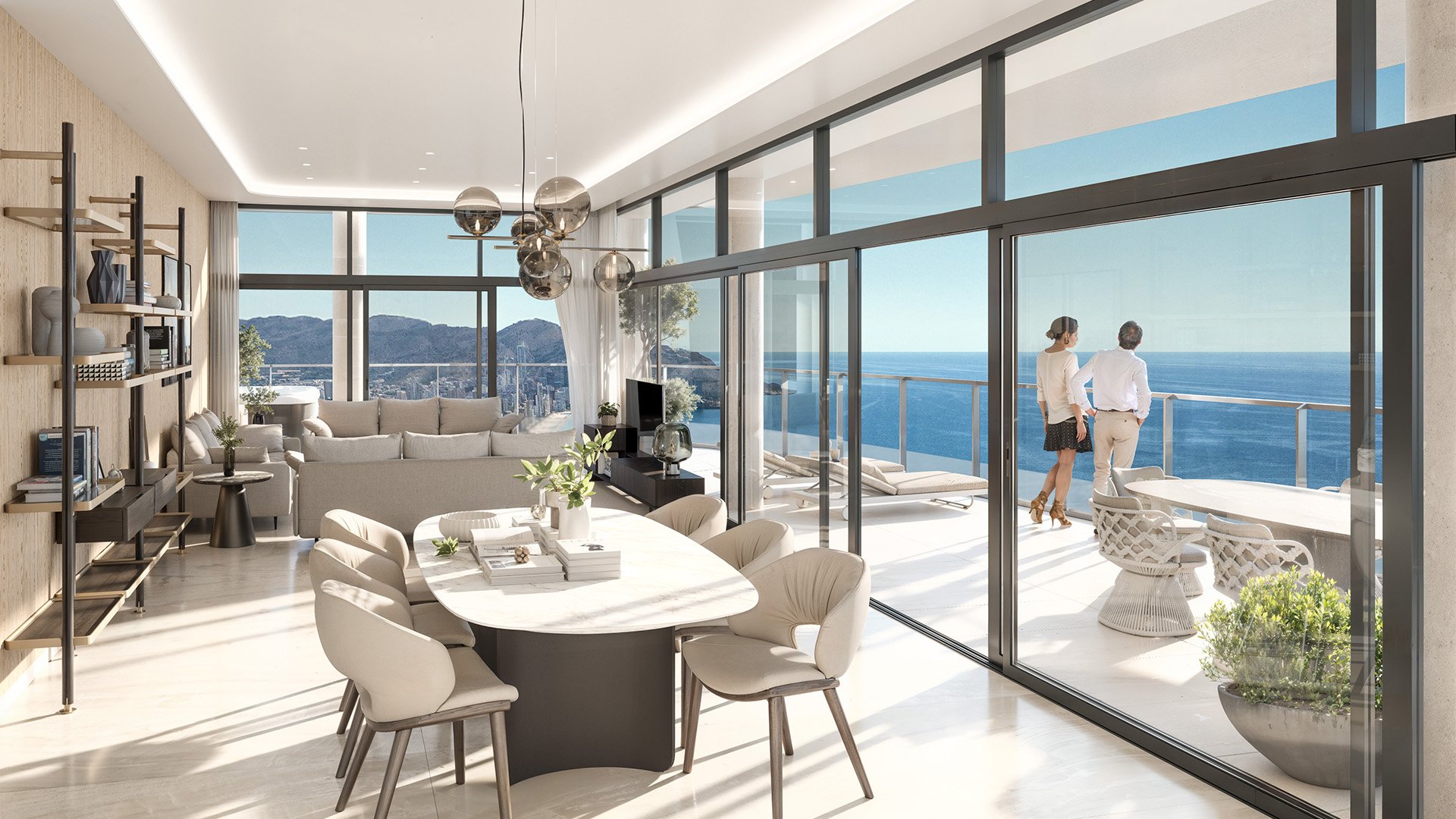Dzīvoklis Benidorm, Alicante, Spānijā 4 istabas, 243 m2 Nr. 180228