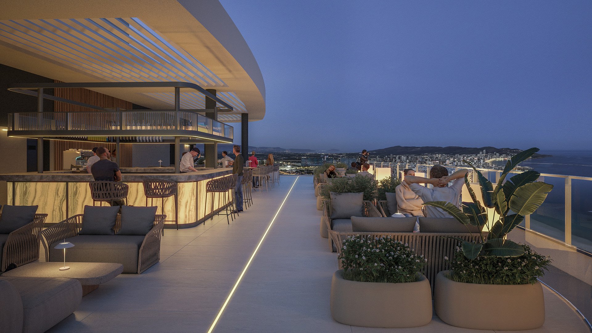 Dzīvoklis Benidorm, Alicante, Spānijā 4 istabas, 243 m2 Nr. 180228