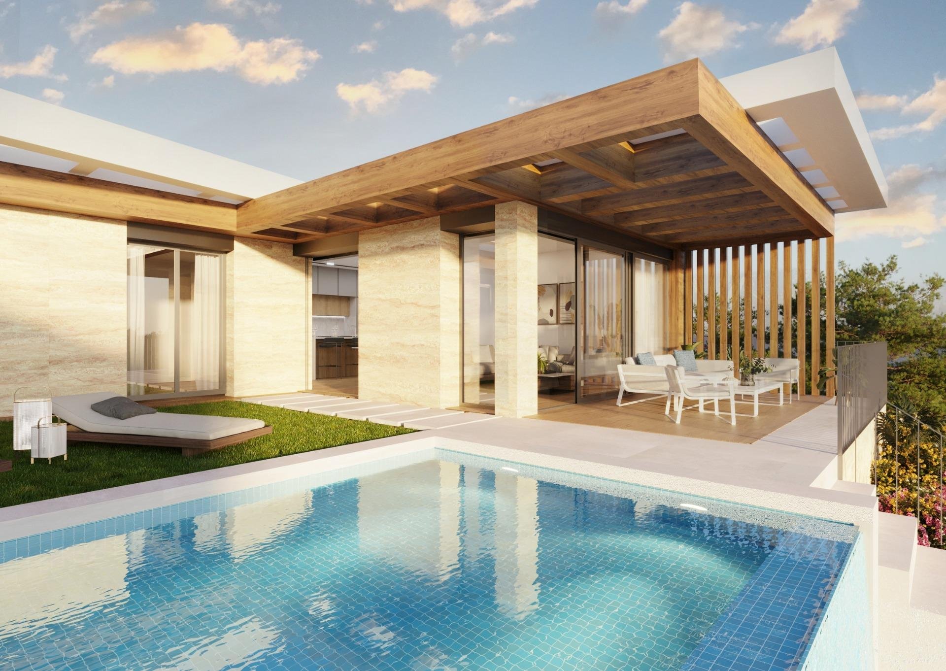 Villa en Polop, Alicante, España 3 dormitorios, 112 m2 No. 155482