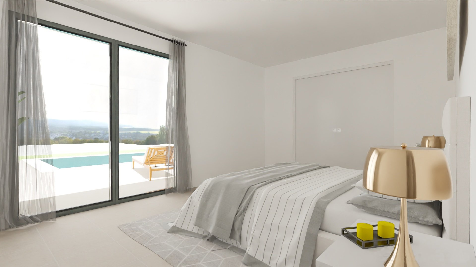 Villa en Monforte del Cid, Alicante, España 3 dormitorios, 129 m2 No. 155481