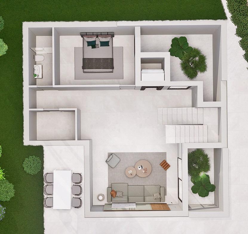 Villa in Benidorm, Alicante, Spanien 3 Schlafzimmer, 155 m2 Nr. 134234