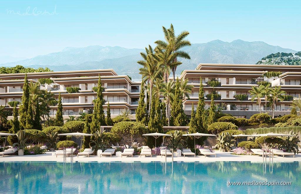 Apartment in Mijas, Malaga, Spain 3 bedrooms, 100 sq.m. No. 149821