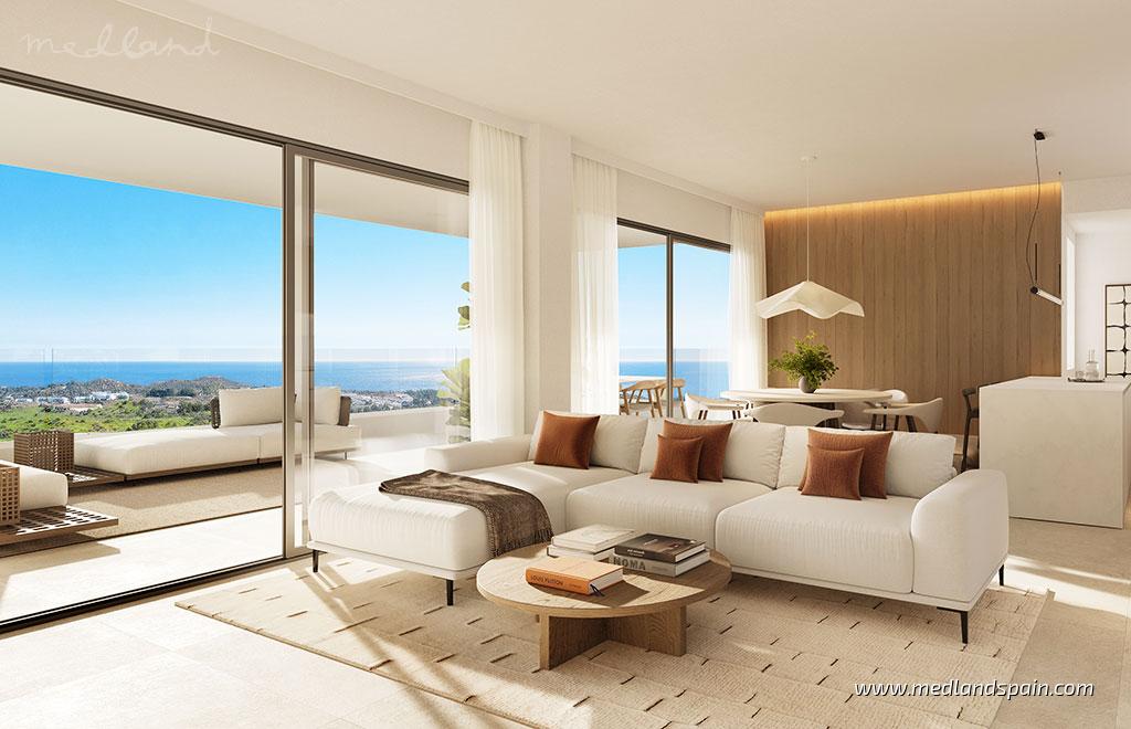 Dzīvoklis Mijas Costa, Malaga, Spānijā 1 istaba, 90 m2 Nr. 149824
