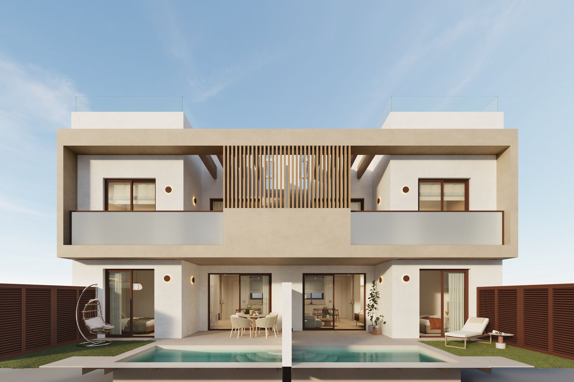 Bungalow in San Pedro del Pinatar, Murcia, Spain 2 bedrooms, 60 sq.m. No. 181088