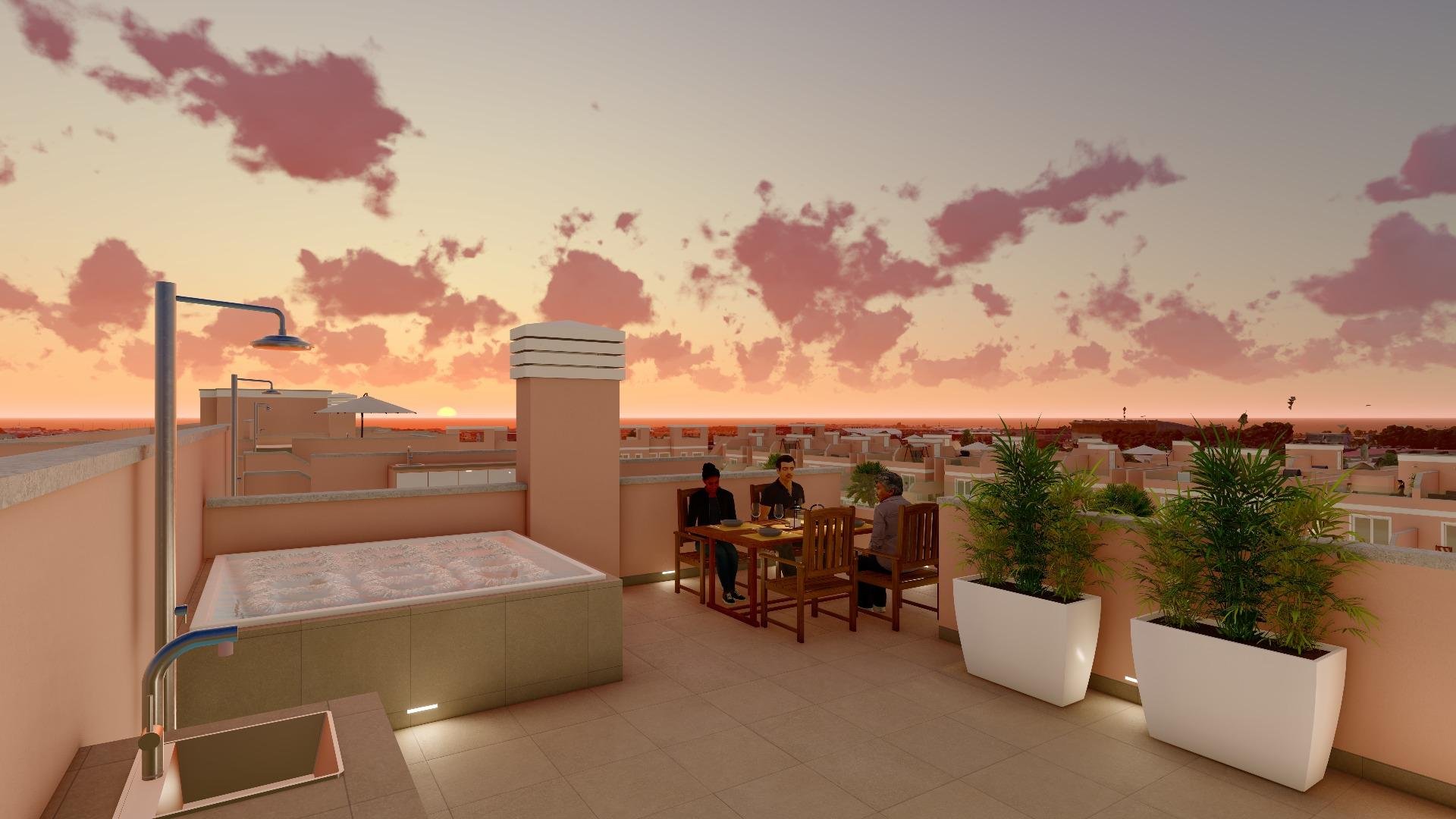 Bungalow à Pilar de la Horadada, Alicante, Espagne 3 chambres, 77 m2 No. 165683