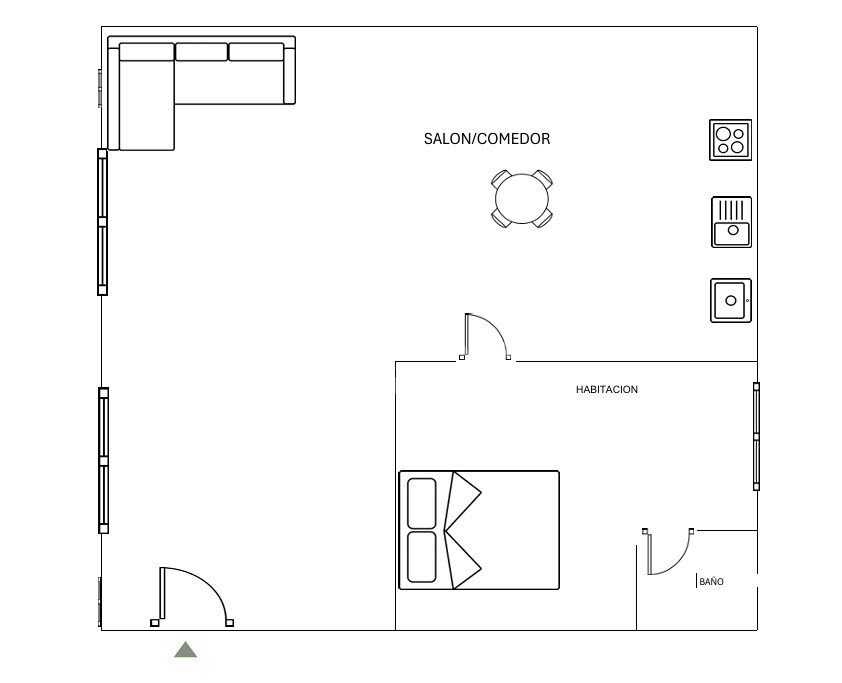 Apartment à Valencia, Espagne 1 chambre, 48 m2 No. 179198