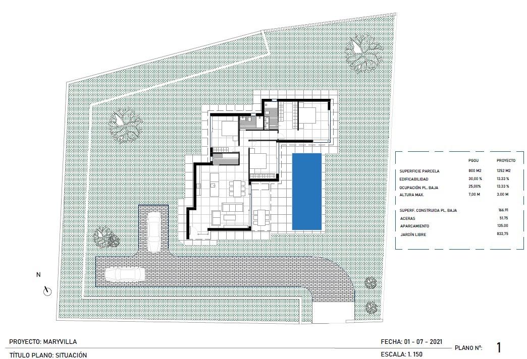 Villa in Maryvilla, Alicante, Spain 3 bedrooms, 167 sq.m. No. 165202
