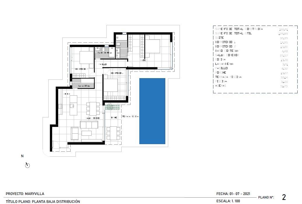 Villa in Maryvilla, Alicante, Spain 3 bedrooms, 167 sq.m. No. 165202