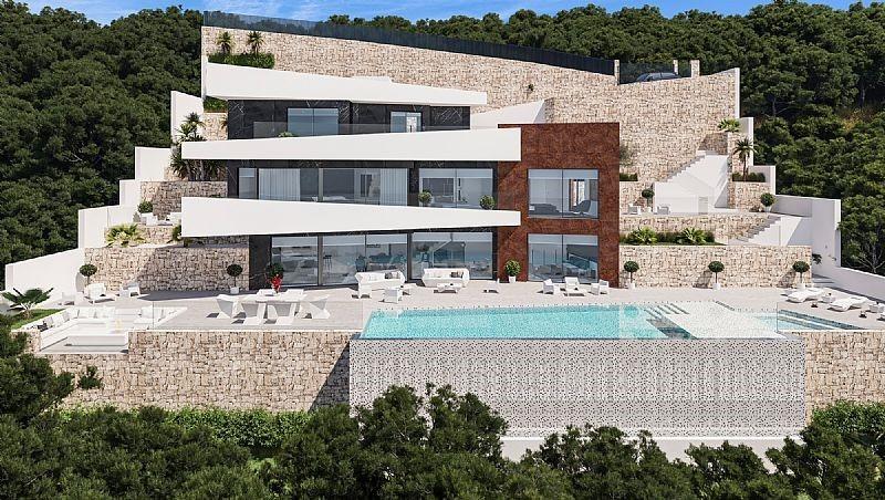 Villa en Benissa, Alicante, España 4 dormitorios, 569 m2 No. 165203
