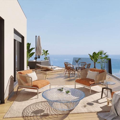 Apartament w Villajoyosa, Alicante, Hiszpania 1 sypialnia, 58 mkw. nr 165205