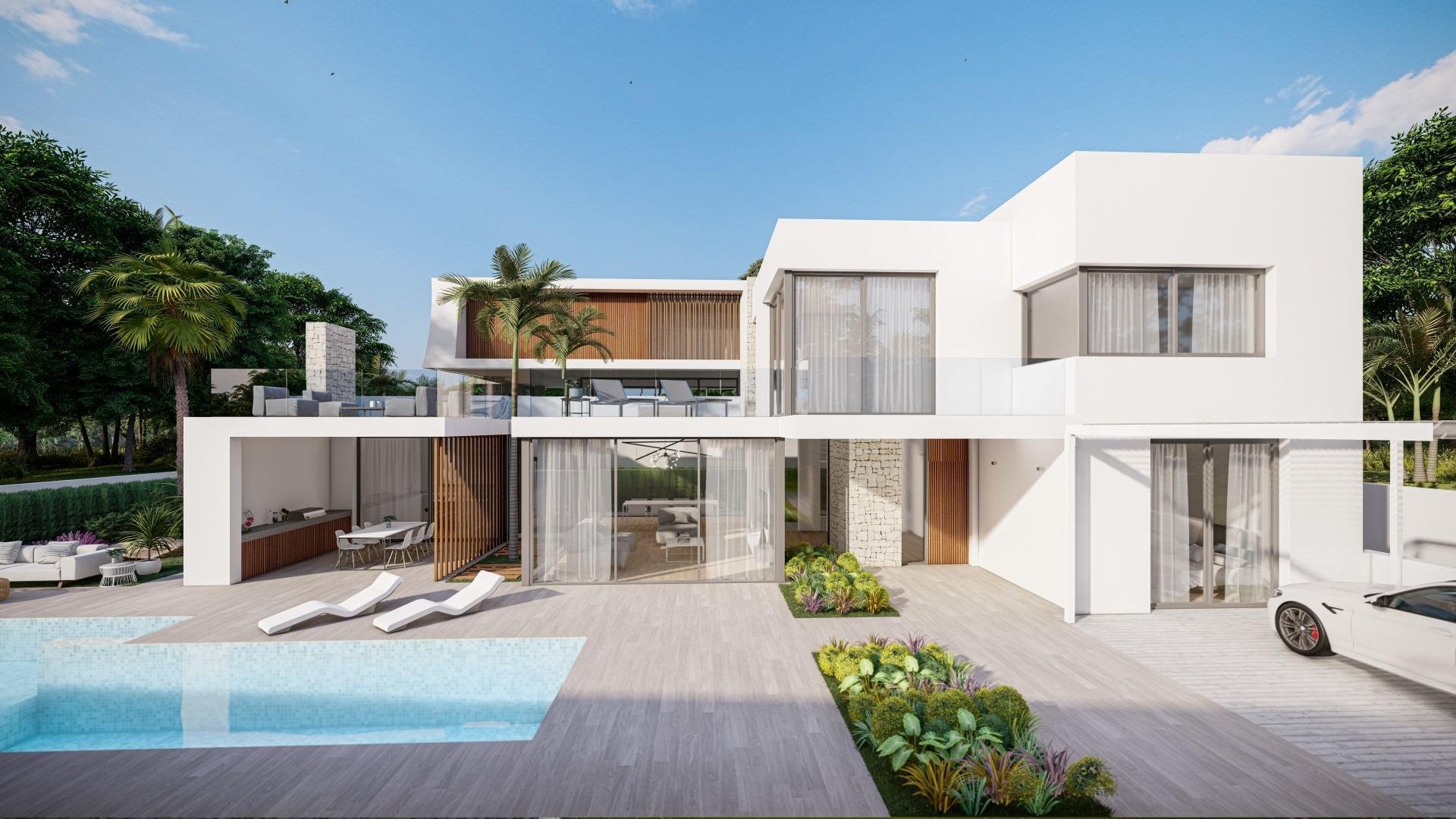 Huvila Albir, Alicante, Espanja 4 makuuhuonetta, 339.2 m2 No. 165208