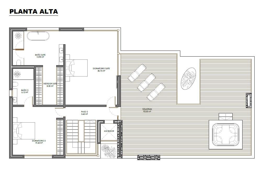Huvila Albir, Alicante, Espanja 4 makuuhuonetta, 339.2 m2 No. 165208