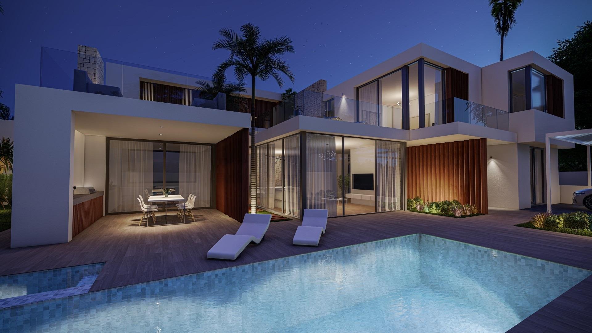 Huvila Albir, Alicante, Espanja 4 makuuhuonetta, 339.2 m2 No. 165208