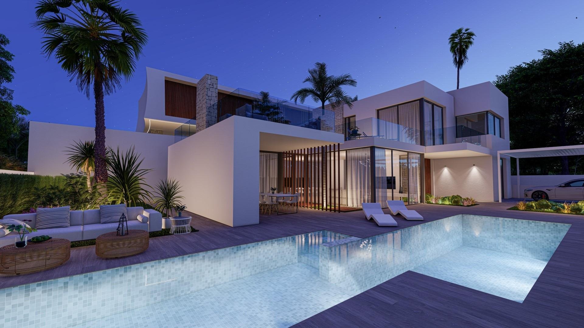 Huvila Albir, Alicante, Espanja 4 makuuhuonetta, 339.2 m2 No. 165208