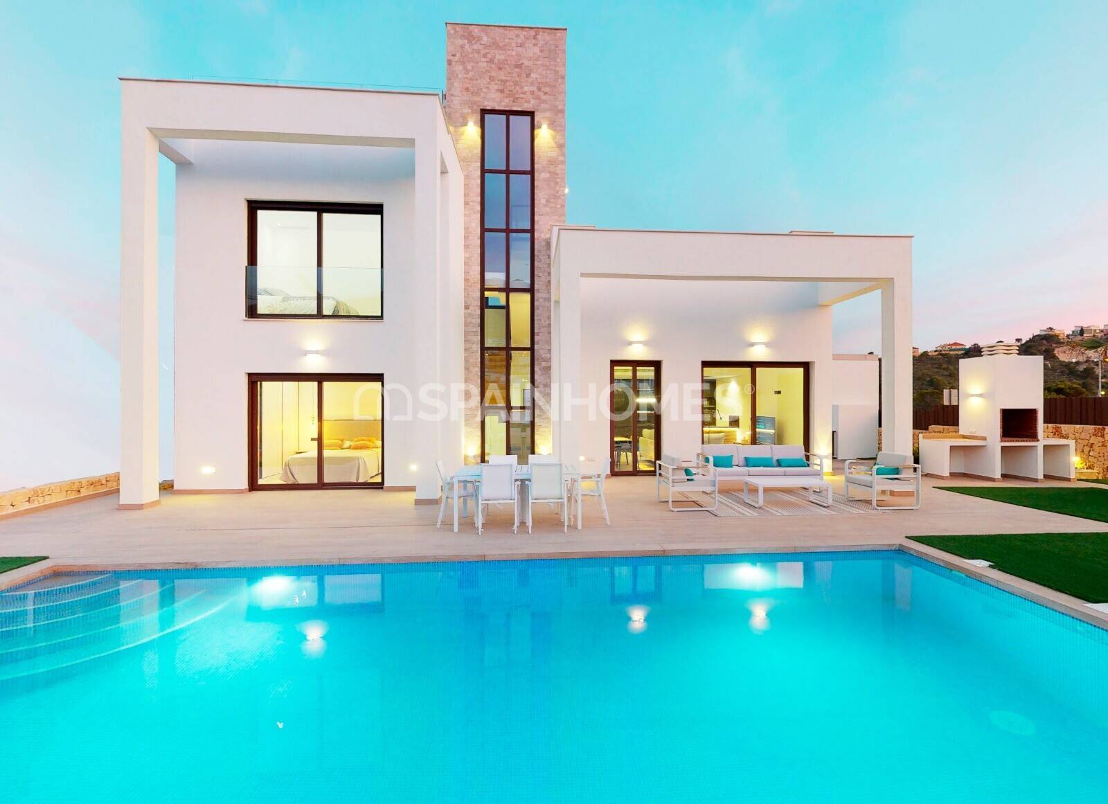 Villa in Finestrat, Alicante, Spain 5 bedrooms, 224 sq.m. No. 166865