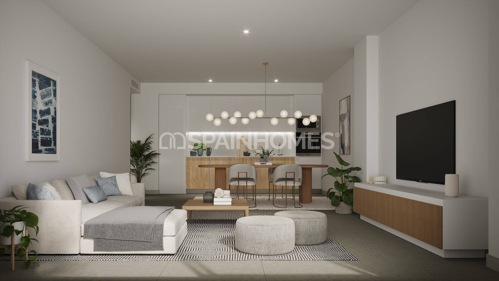 Appartamento a Mijas, Malaga, Spagna 3 camere da letto, 94 mq. N° 166864