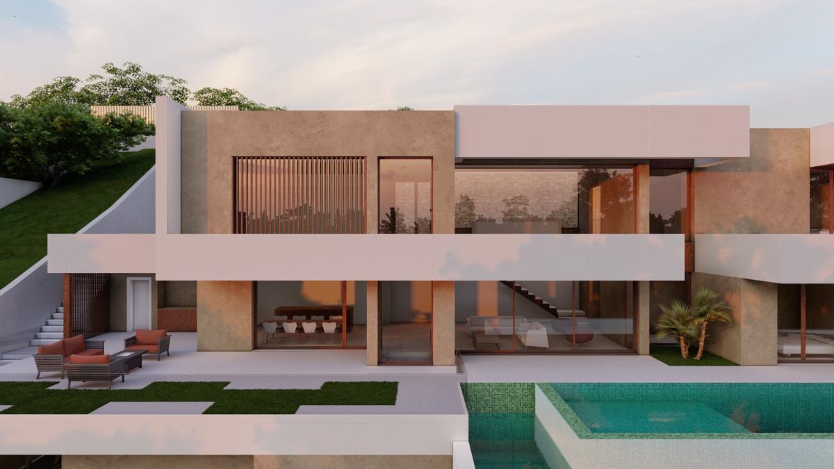 Villa in Altea, Alicante, Spain 4 bedrooms, 470 sq.m. No. 80763