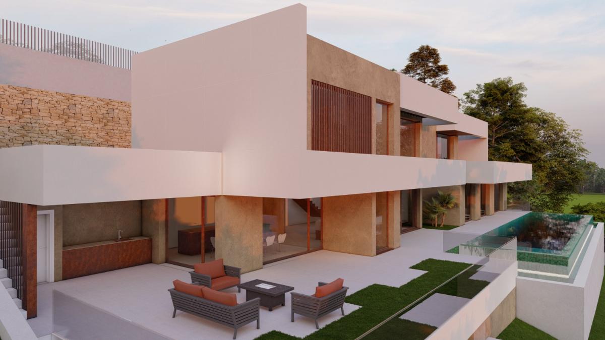 Villa in Altea, Alicante, Spain 4 bedrooms, 470 sq.m. No. 80763