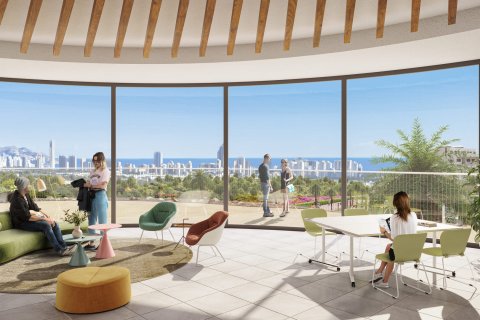 Kattohuoneisto Finestrat, Alicante, Espanja 2 makuuhuonetta, 150 m2 No. 152143