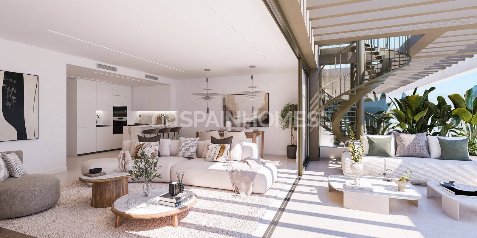 Penthouse à Estepona, Malaga, Espagne 1 chambre, 45 m2 No. 149276