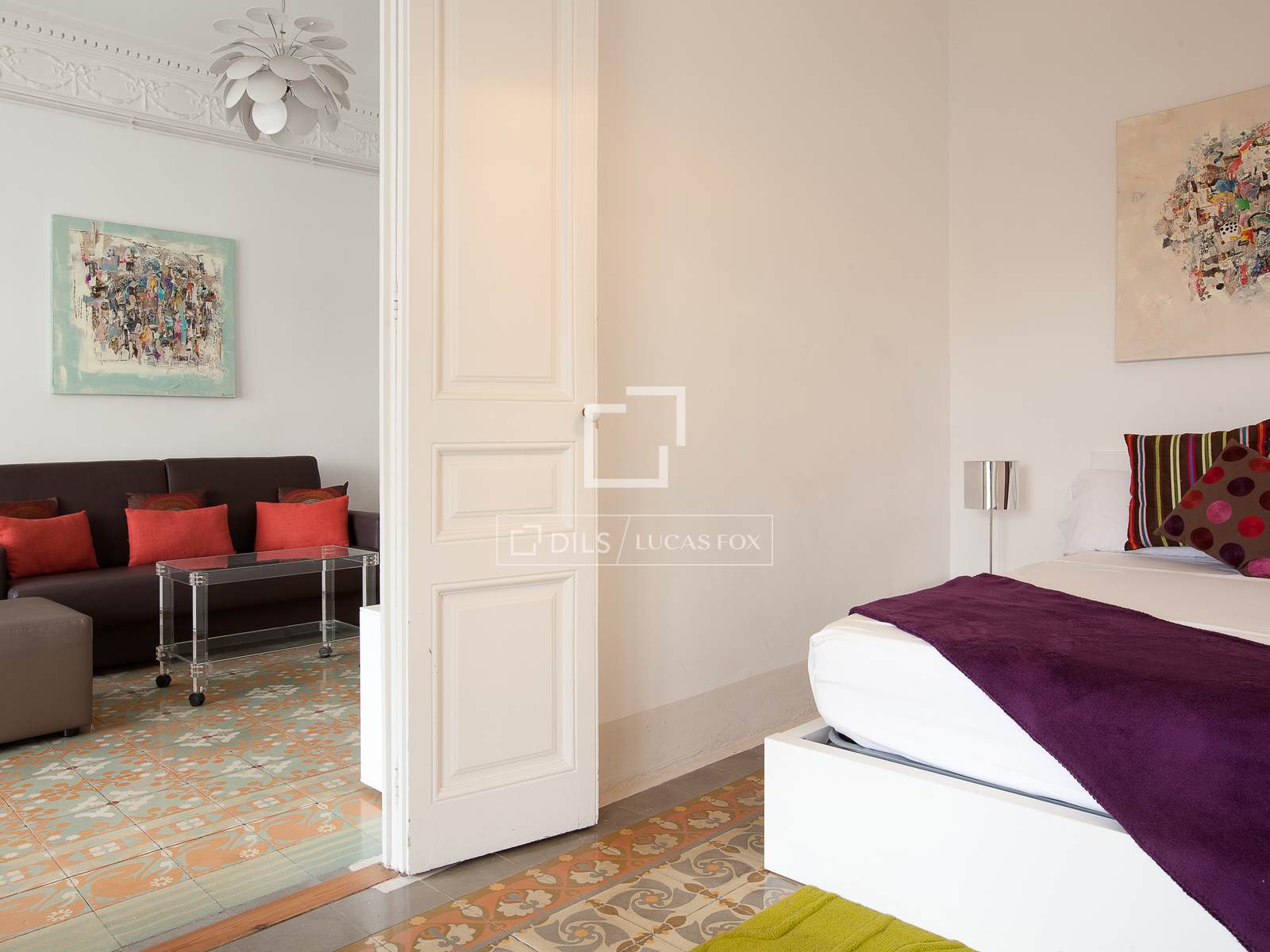 Dzīvoklis Barcelona, Spānijā 7 istabas, 173 m2 Nr. 192746