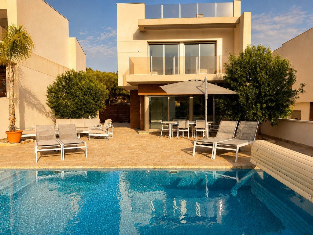 Villa in San Miguel de Salinas, Alicante, Spanien 3 Schlafzimmer, 125 m2 Nr. 192021